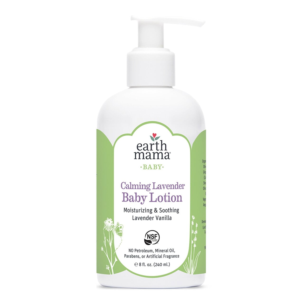 Earth mama organics calming lavender baby lotion 1
